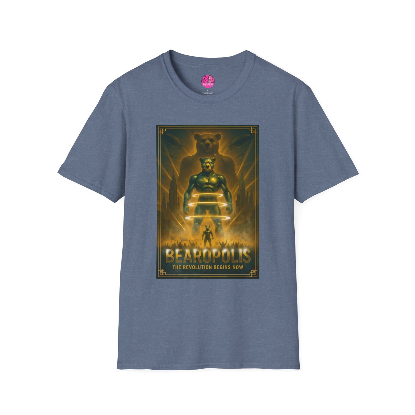 Bearopolis Revolution - Robo Bear T-Shirt