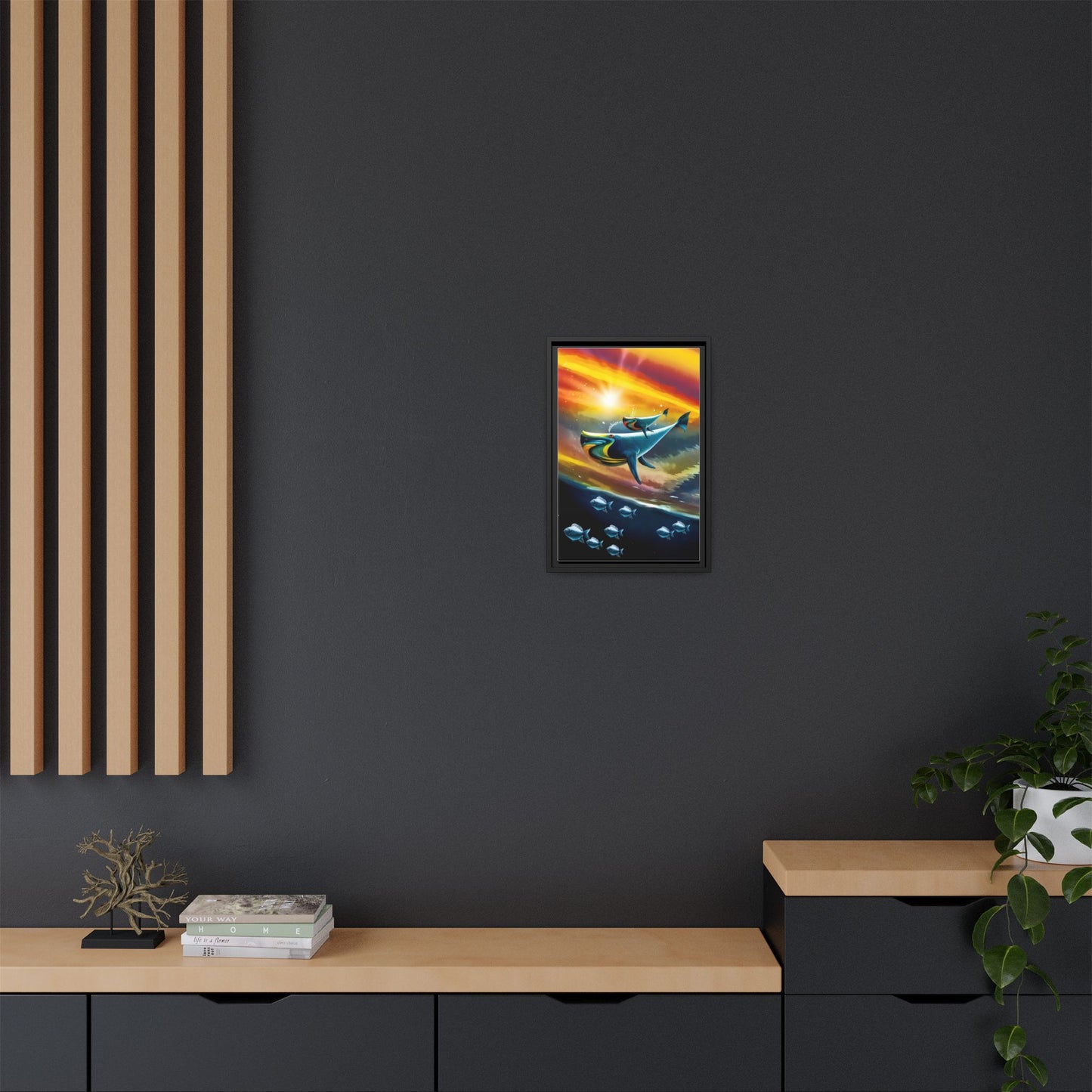 Celestial Whale by Andrew McCarter - Art Print