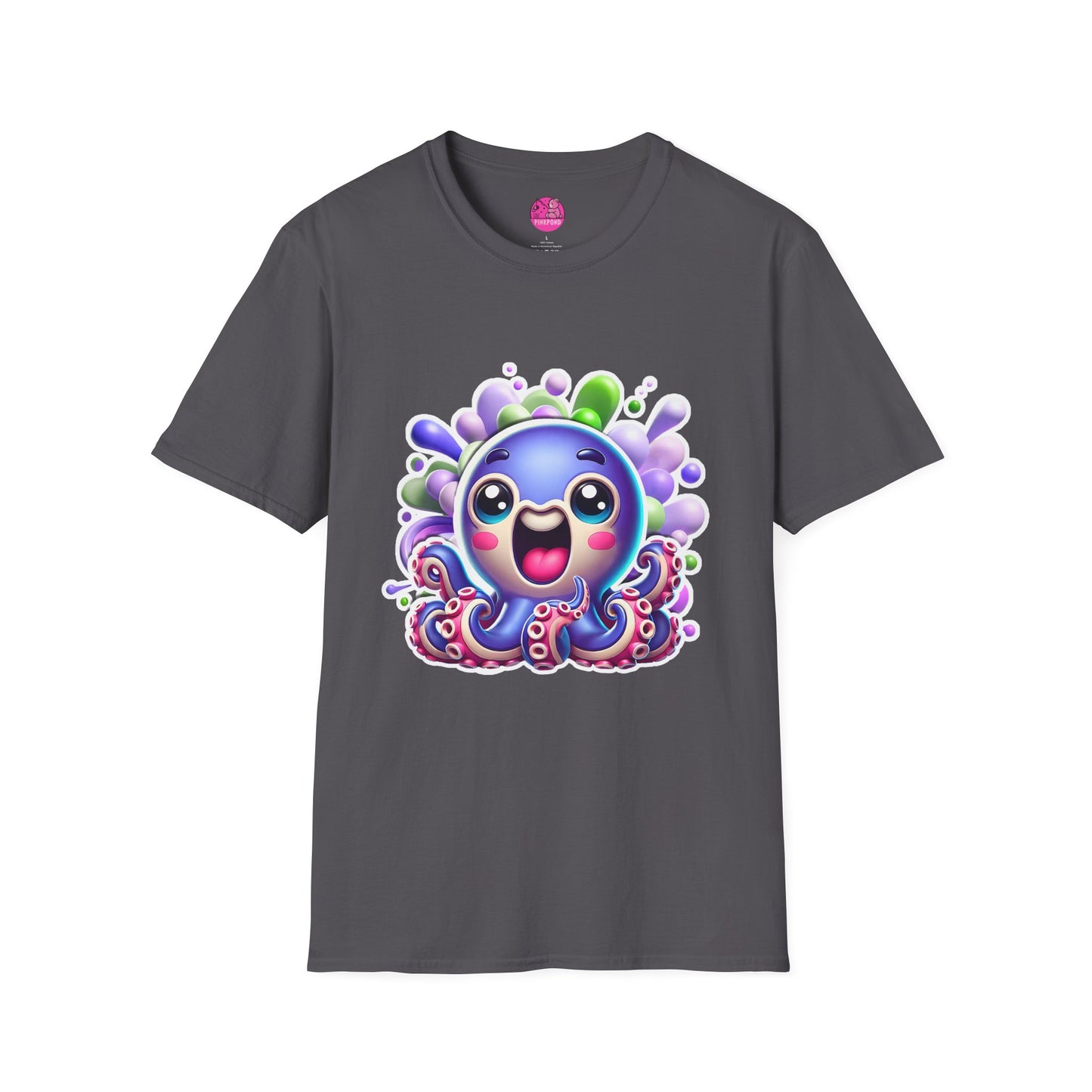 Olly the Octopus T-Shirt - Playful & Adorable Unisex Tee for Ocean Lovers