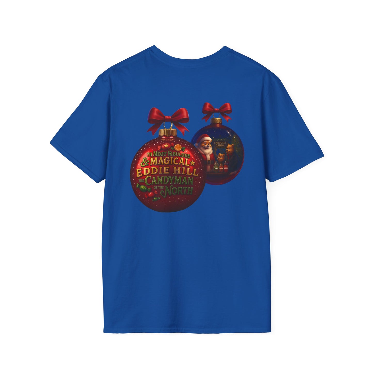 Carousel Candy Christmas T-Shirt — Eddie Hill, The Candyman of the North