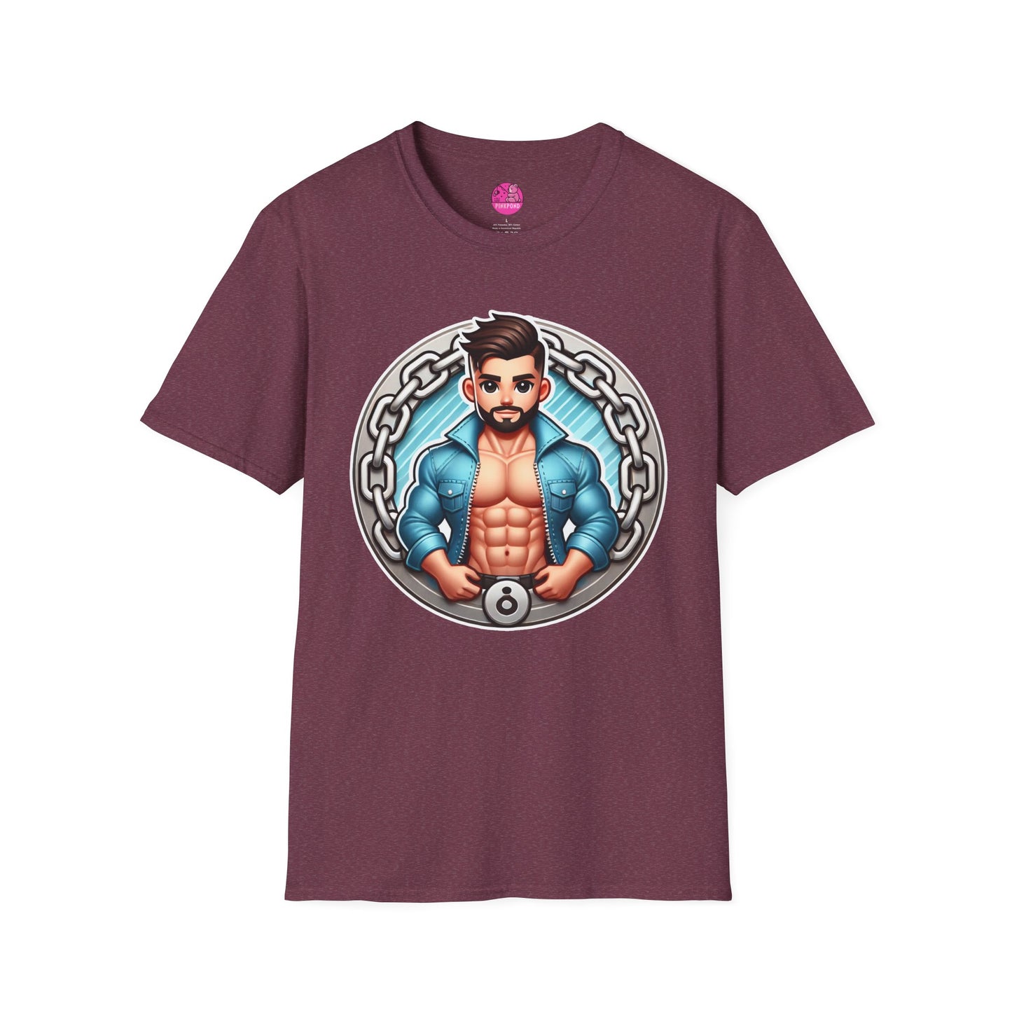 Retro Rebel Muscle Cub Graphic T-Shirt
