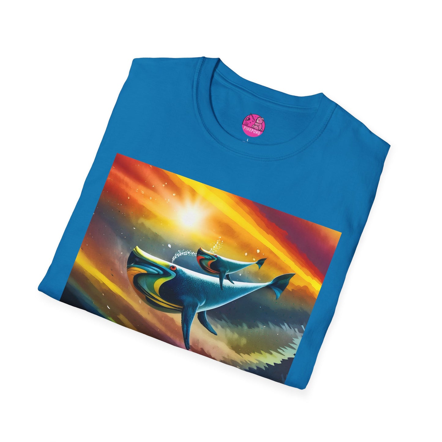 Celestial Whale Adventure T-Shirt