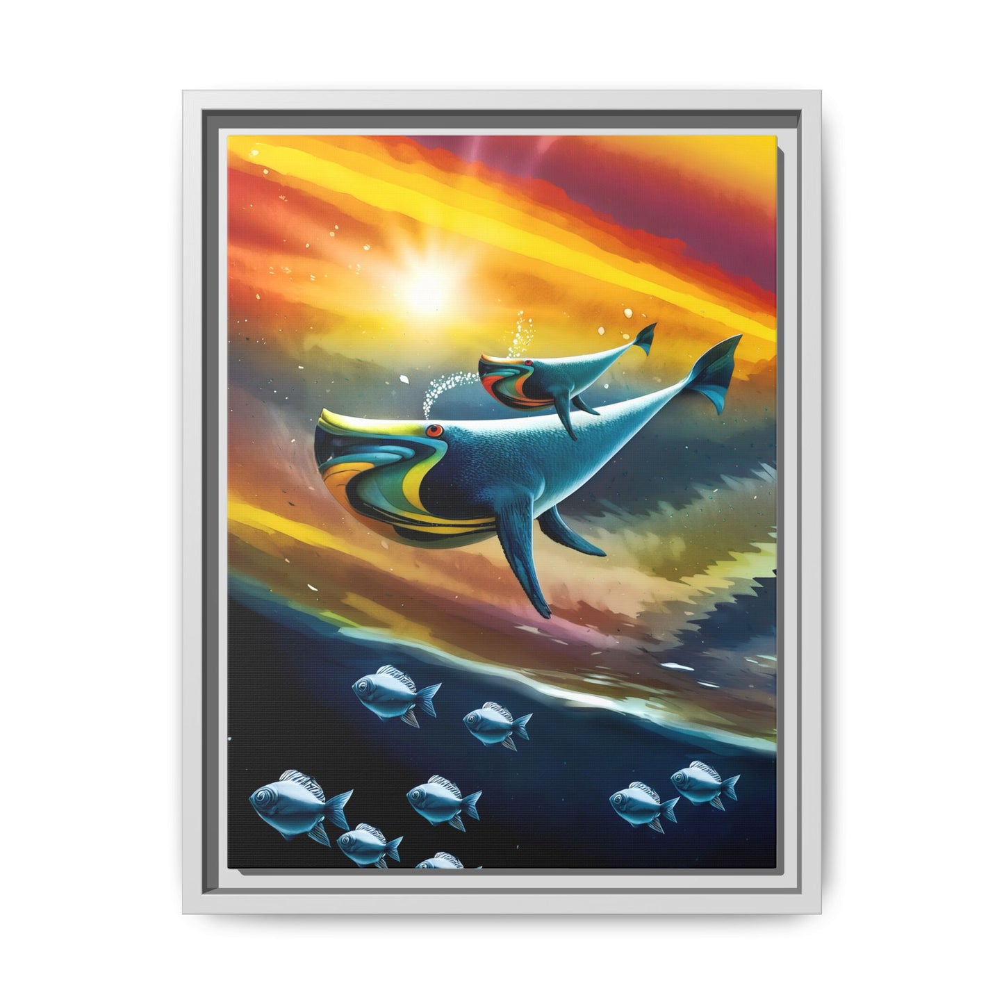 Celestial Whale by Andrew McCarter - Art Print