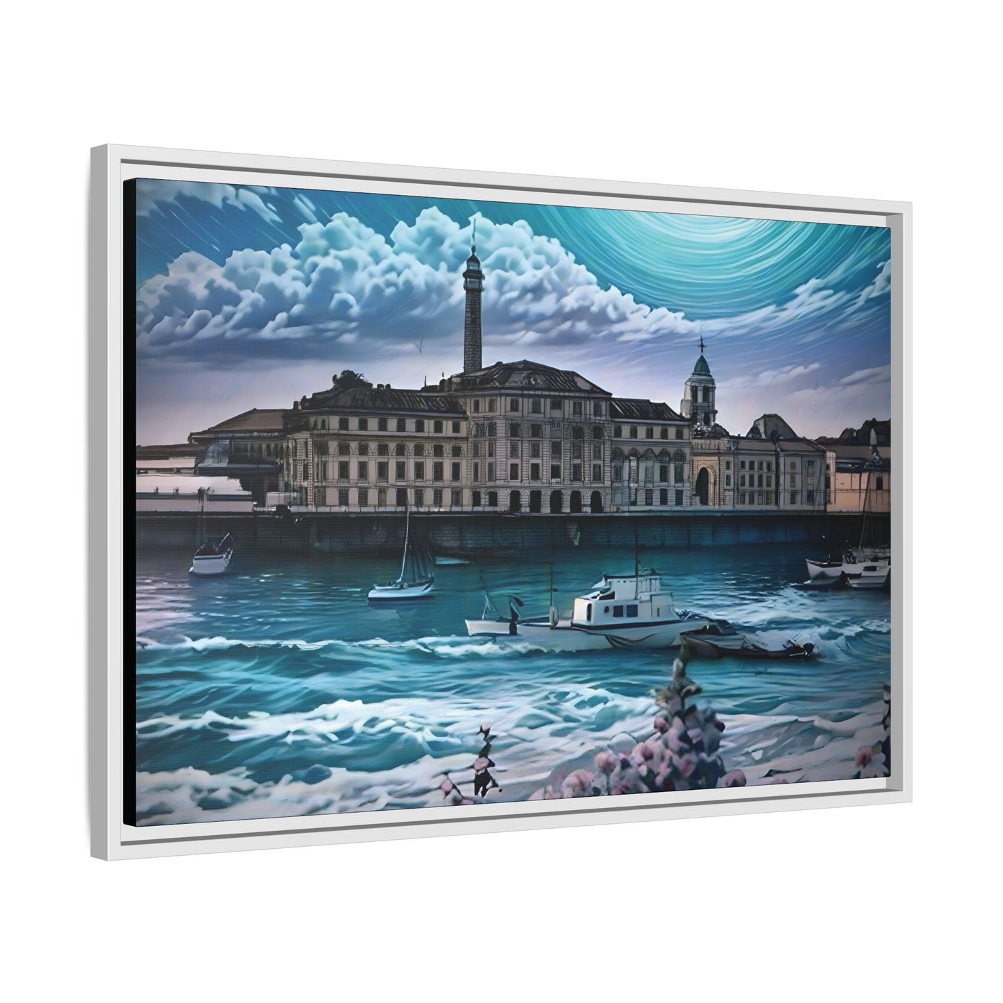 Tides of Time – Royal William Yard by Andrew McCarter - Canvas Print