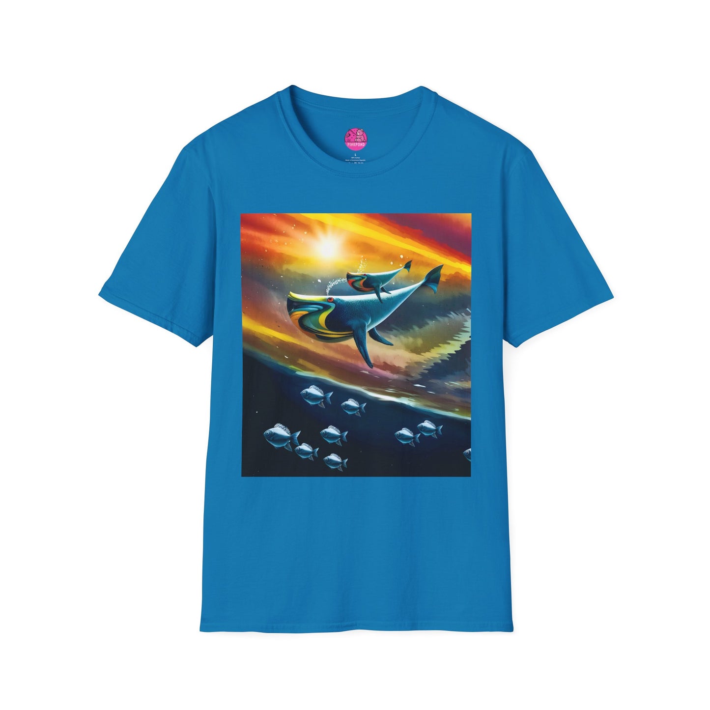 Celestial Whale Adventure T-Shirt