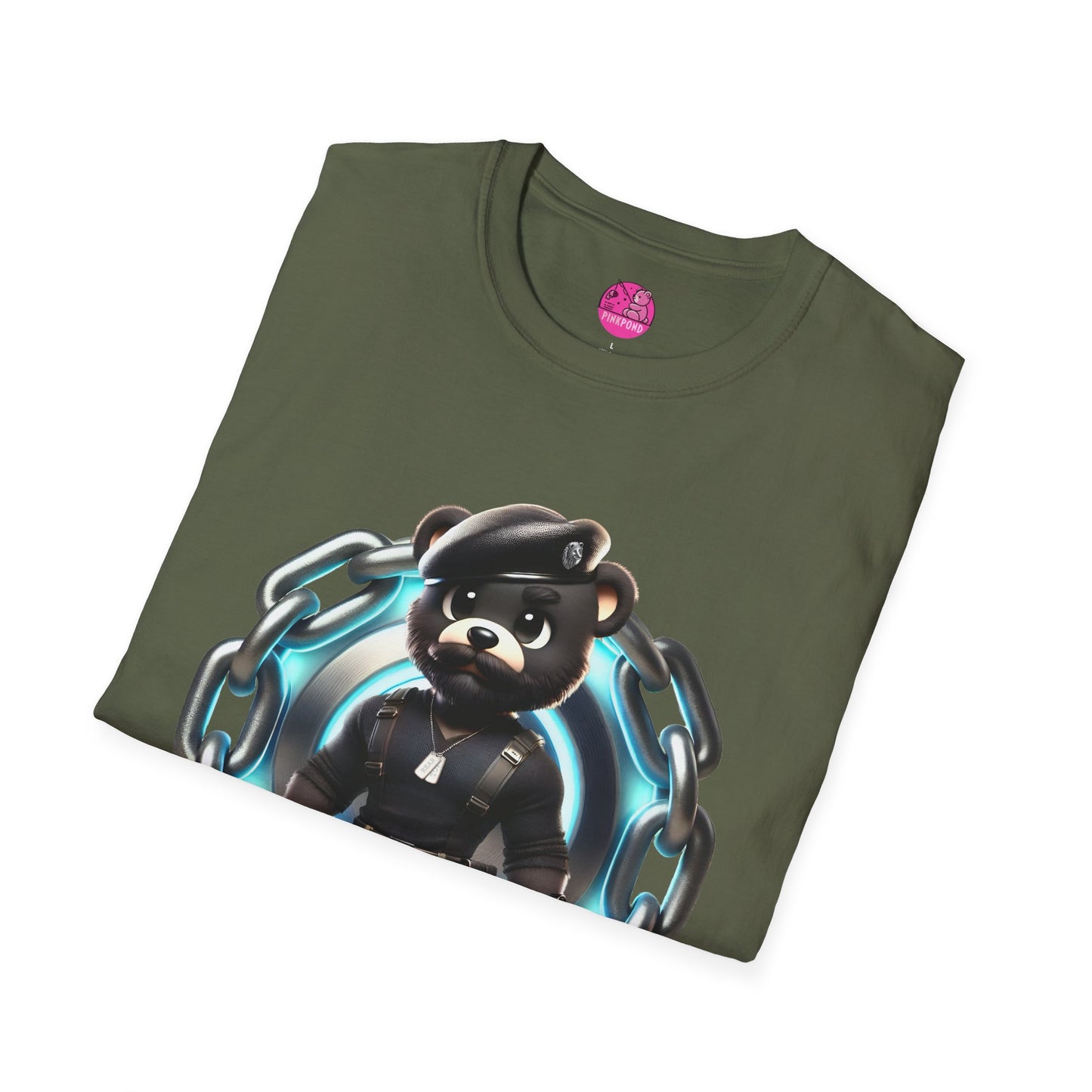 Colin the Combat Bear T-Shirt – Bold, Tactical, and Unstoppable
