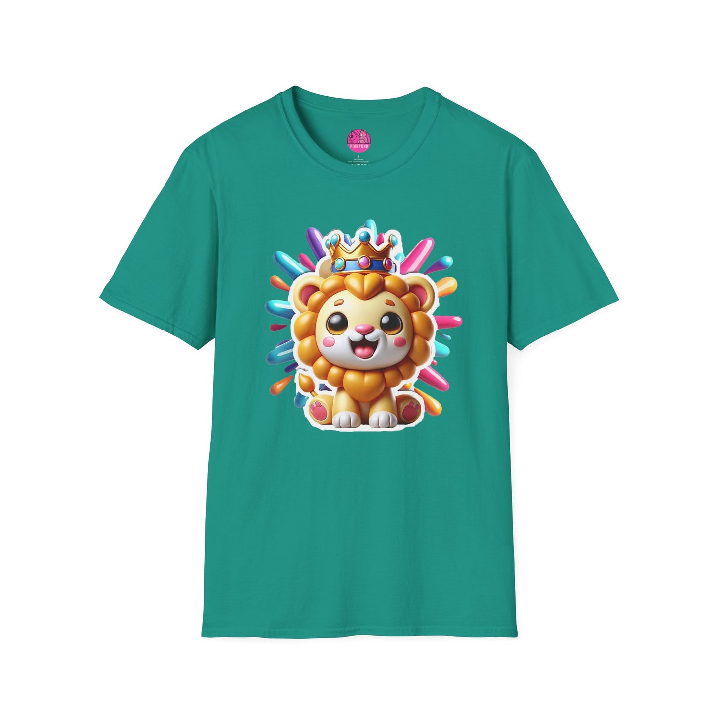 Leon the Lion King Unisex T-Shirt - Fun and Funky Jungle Tee