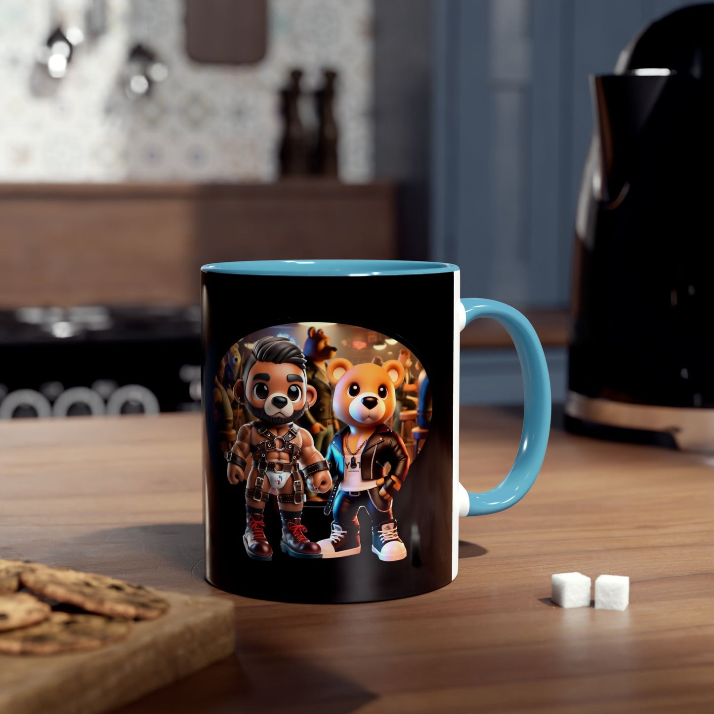 Bear Cubs on the Town - Pride Ceramic Mug