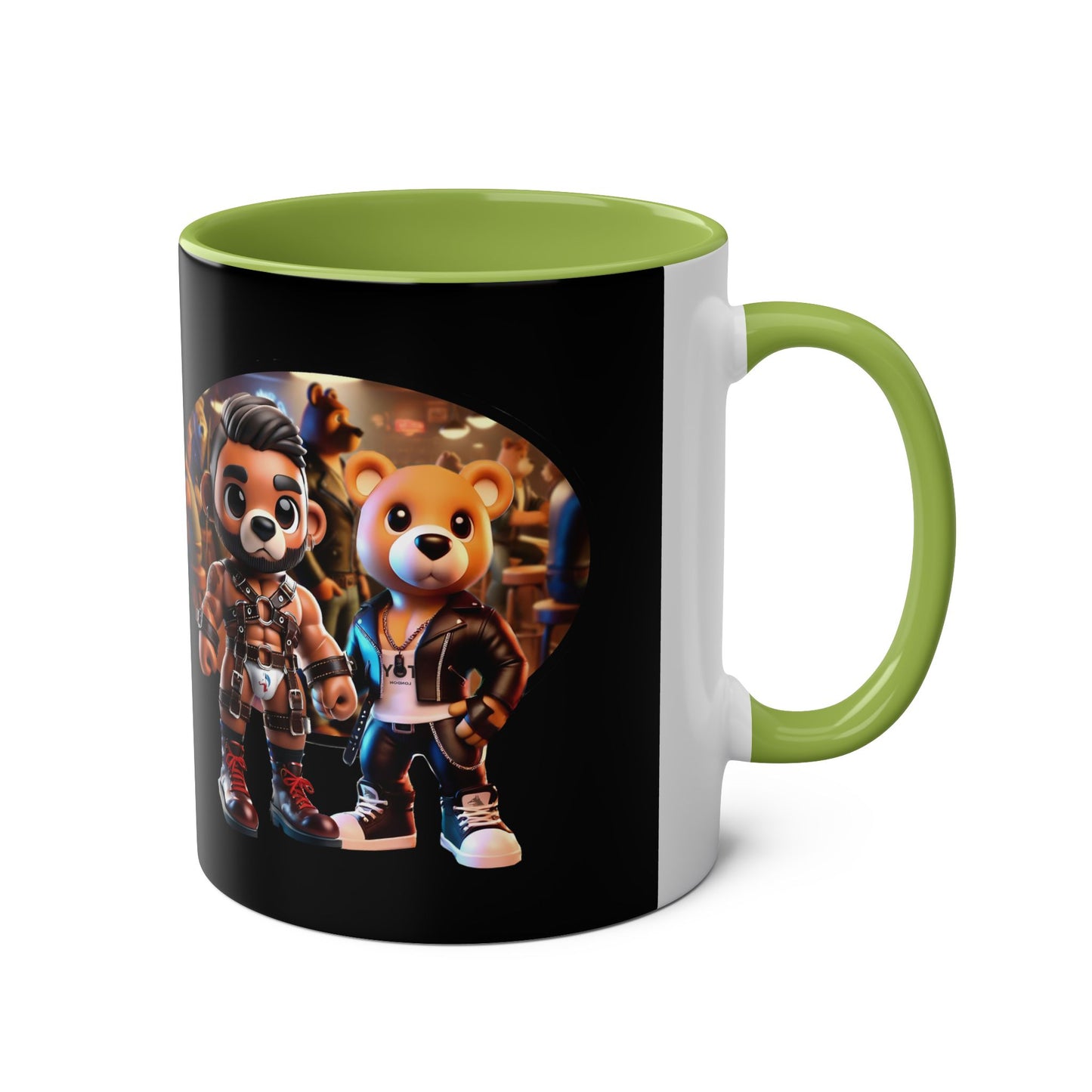 Bear Cubs on the Town - Pride Ceramic Mug