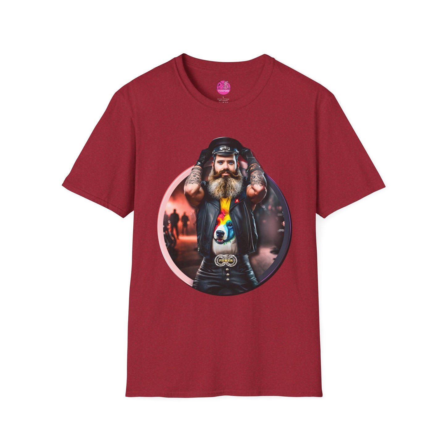 Leather Bear Power T-Shirt