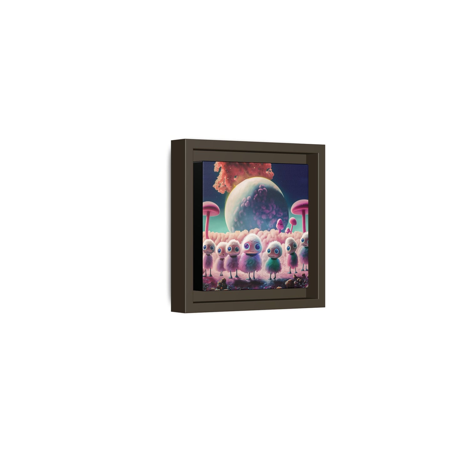 “"Keep smiling," whispered Axlar. "We can eat them later." – Fine Art Canvas Print By Andrew McCarter