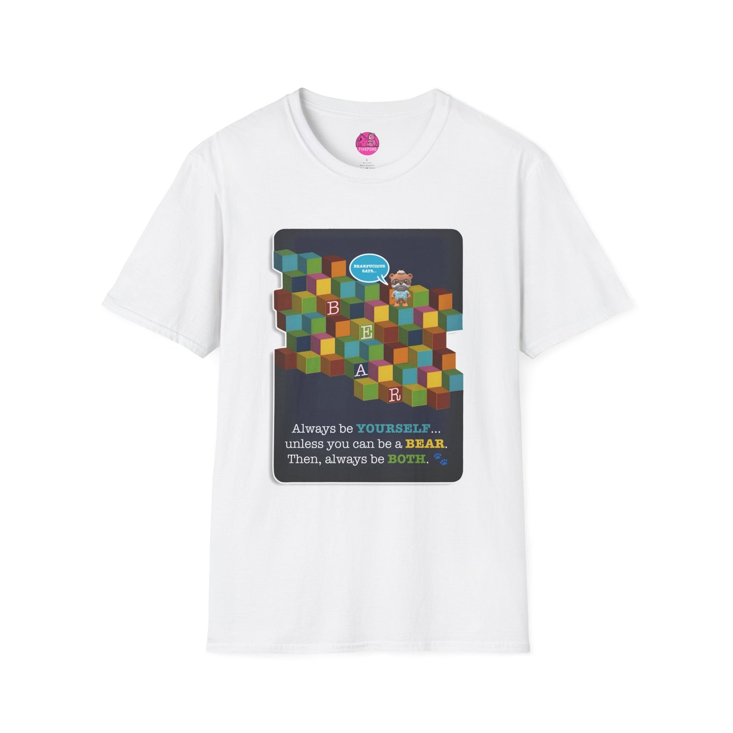 Bearfucious Geometric T-Shirt