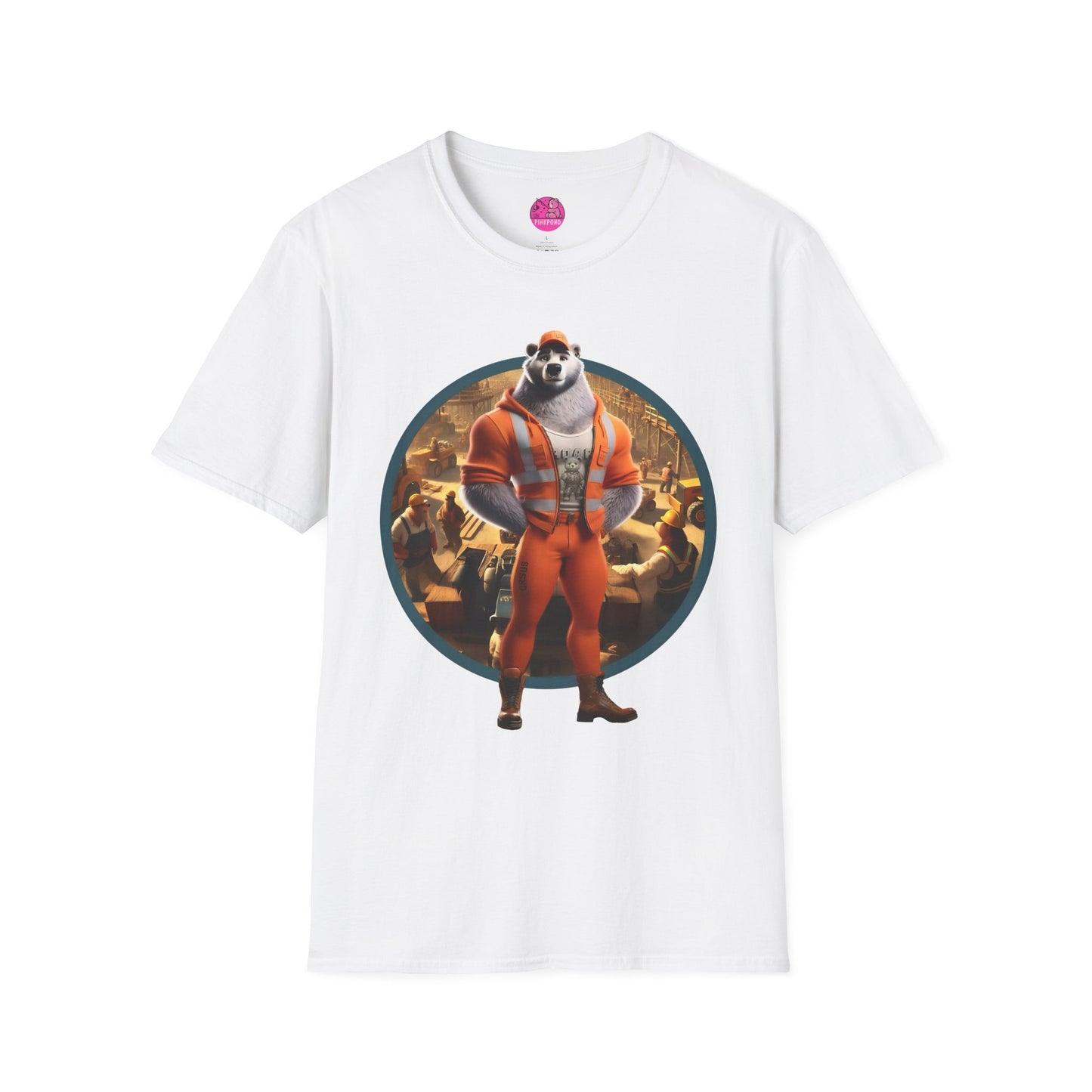 Polar Bear Construction Tee - Ursus Works Unisex T-Shirt