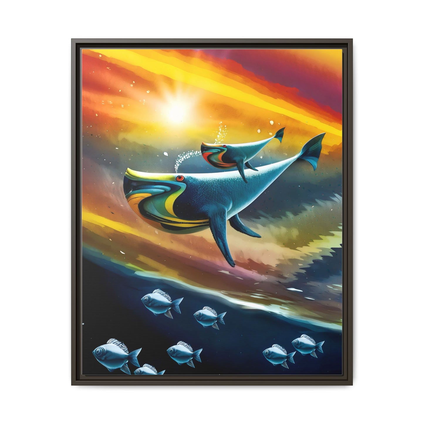 Celestial Whale by Andrew McCarter - Art Print