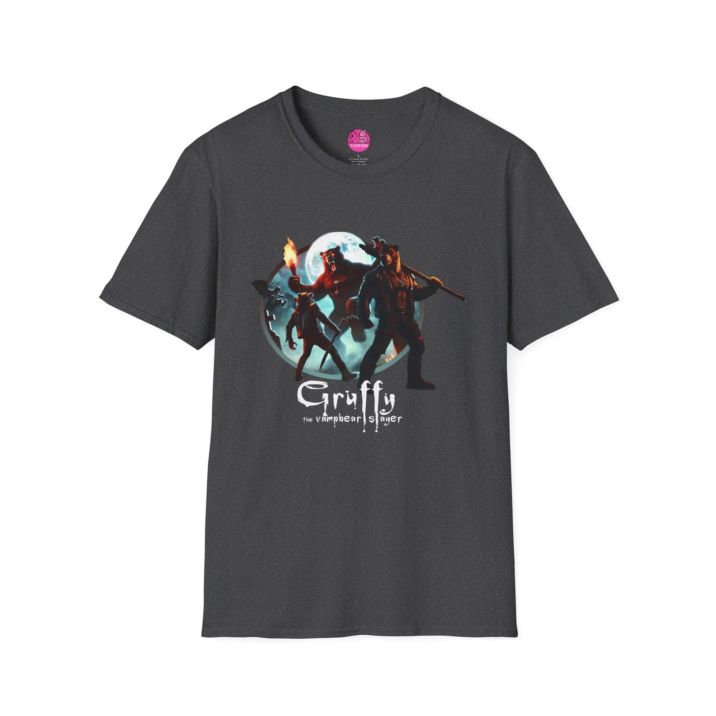 VampBear Slayer T-Shirt - Horror, Humour, and Chaos