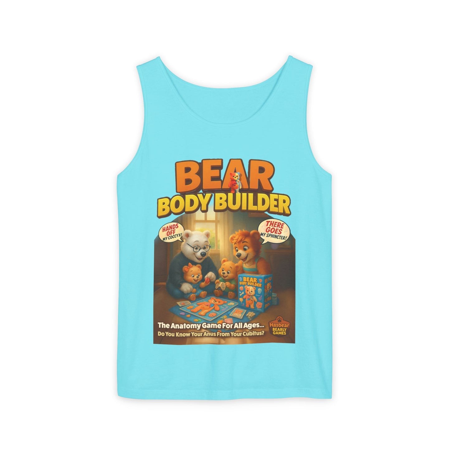 Bear Body Builder Parody Game Tank Top - Unisex