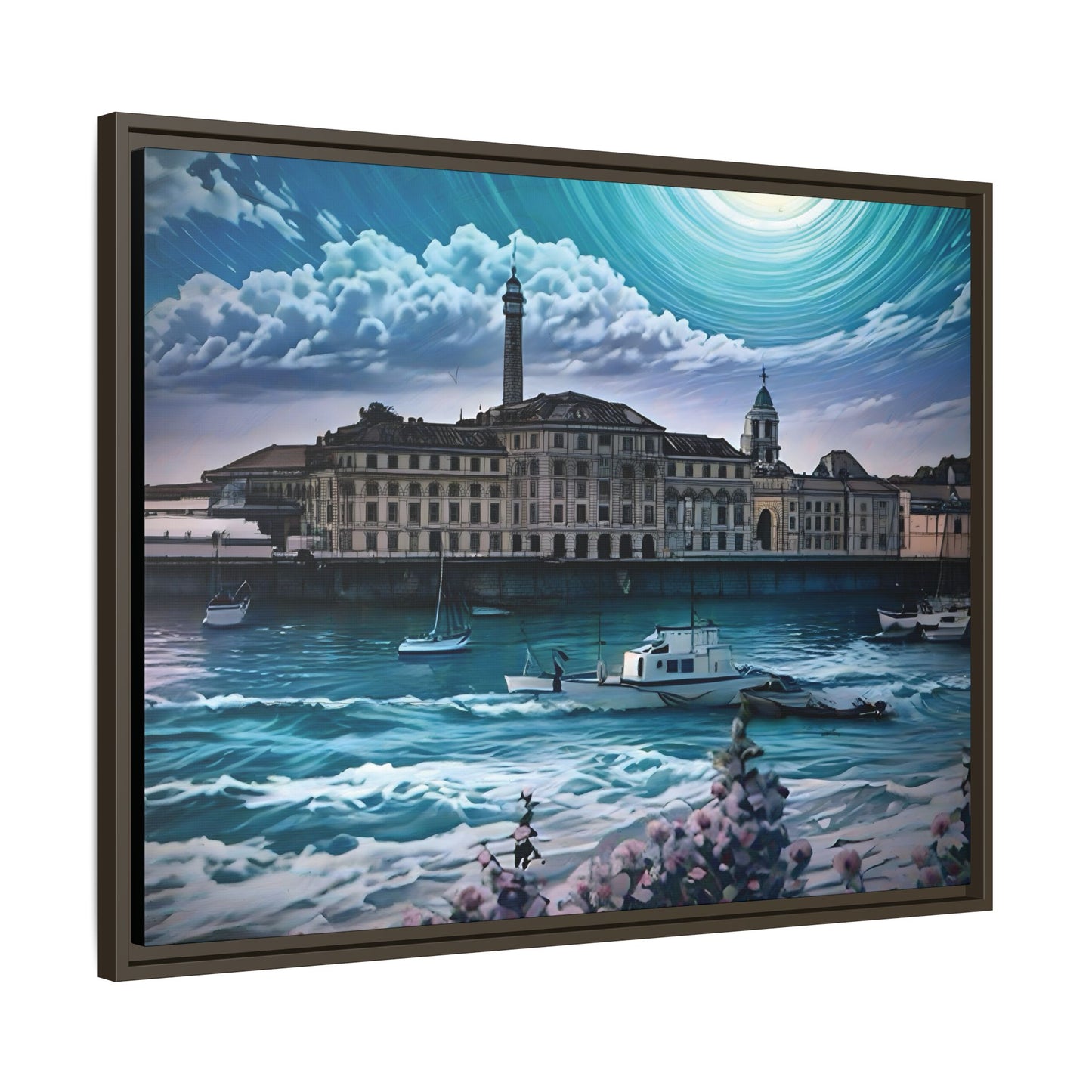 Tides of Time – Royal William Yard by Andrew McCarter - Canvas Print
