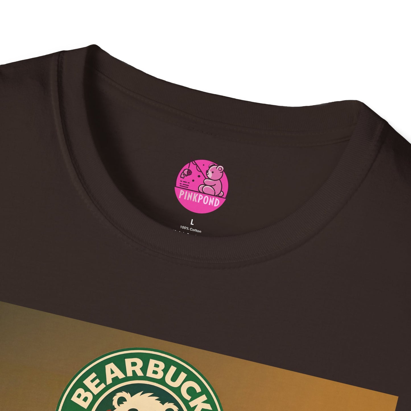 Vintage Bearbucks Coffee Unisex T-Shirt - So Thick and Creamy Retro Tee for Café Lovers