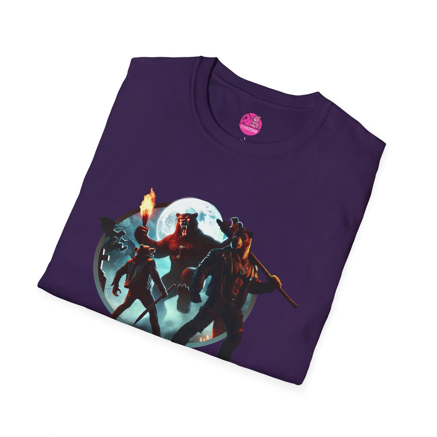 VampBear Slayer T-Shirt - Horror, Humour, and Chaos