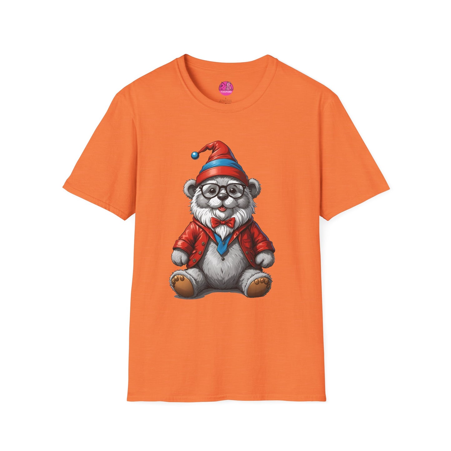 Bear Gnome Unisex T-Shirt - Fun Swiss Gnome Design for Bear Fans