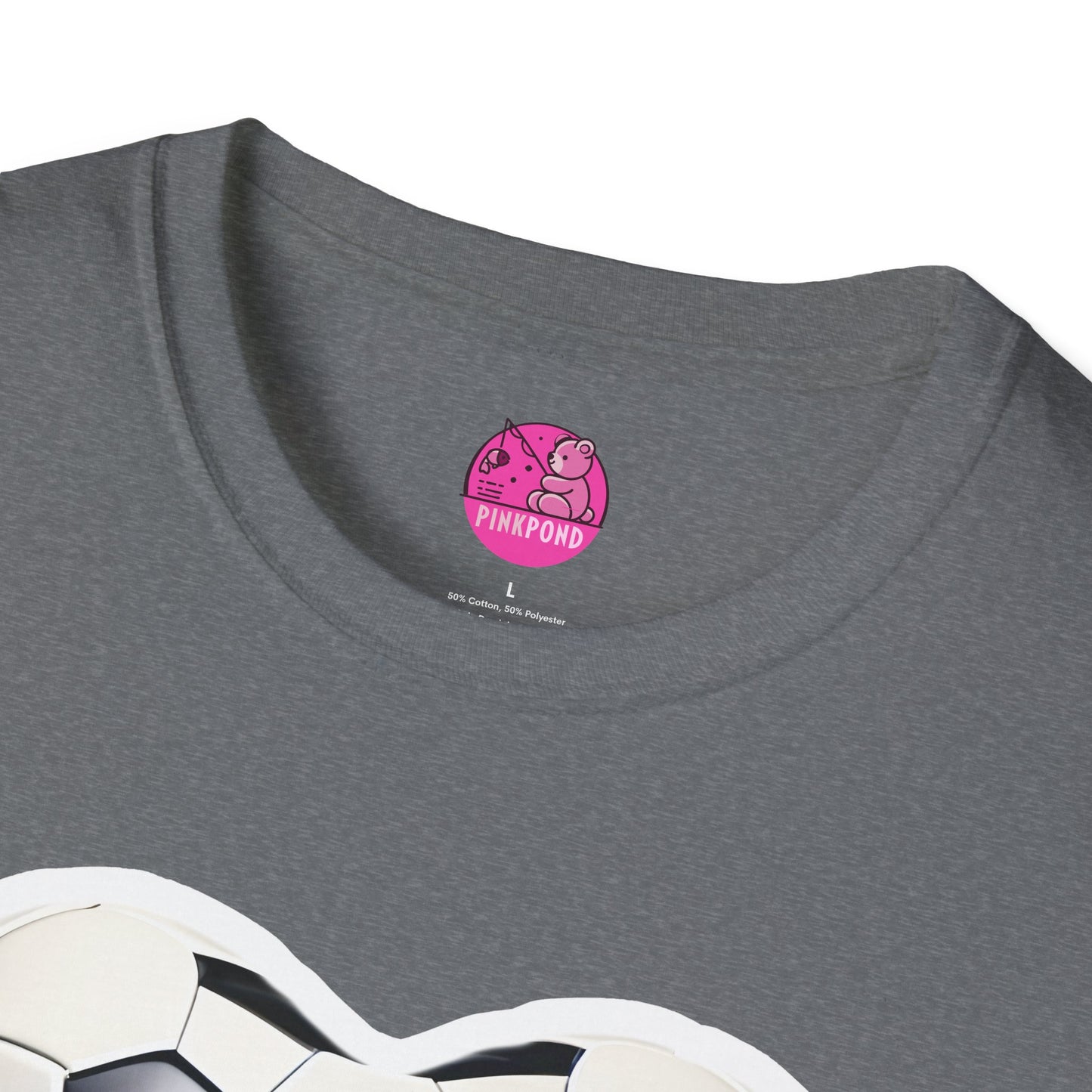 Football Heart Unisex T-Shirt - Love Life Design,