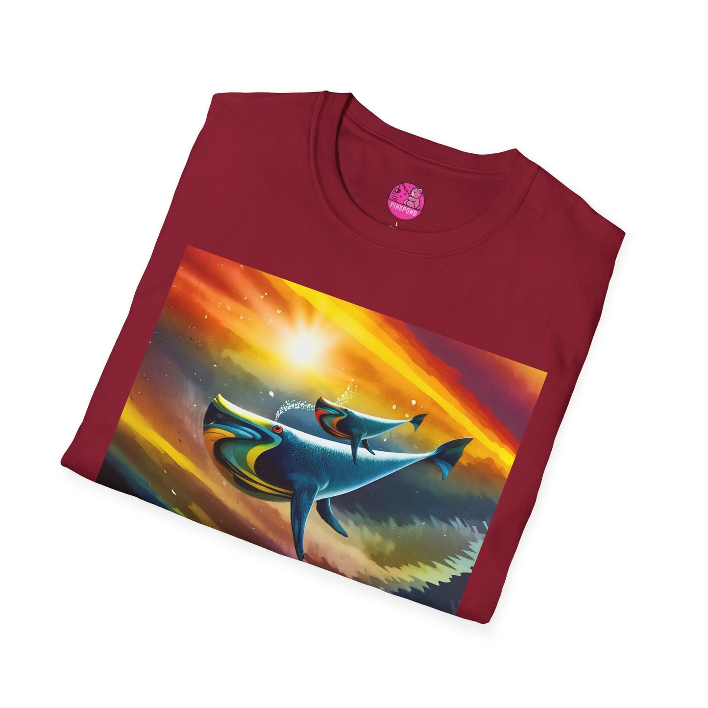 Celestial Whale Adventure T-Shirt