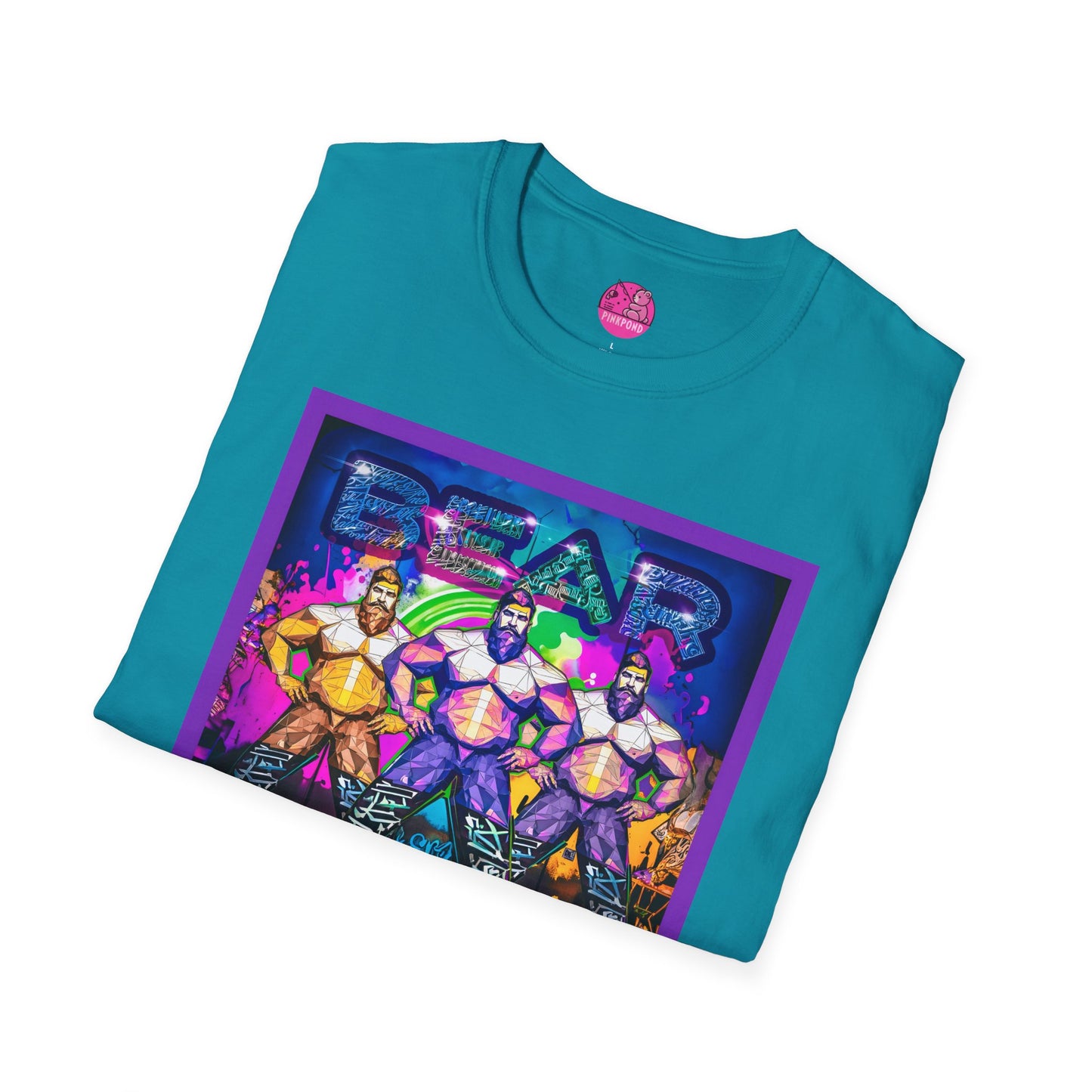 BEAR BAIT – Neon Edition Graphic T-Shirt