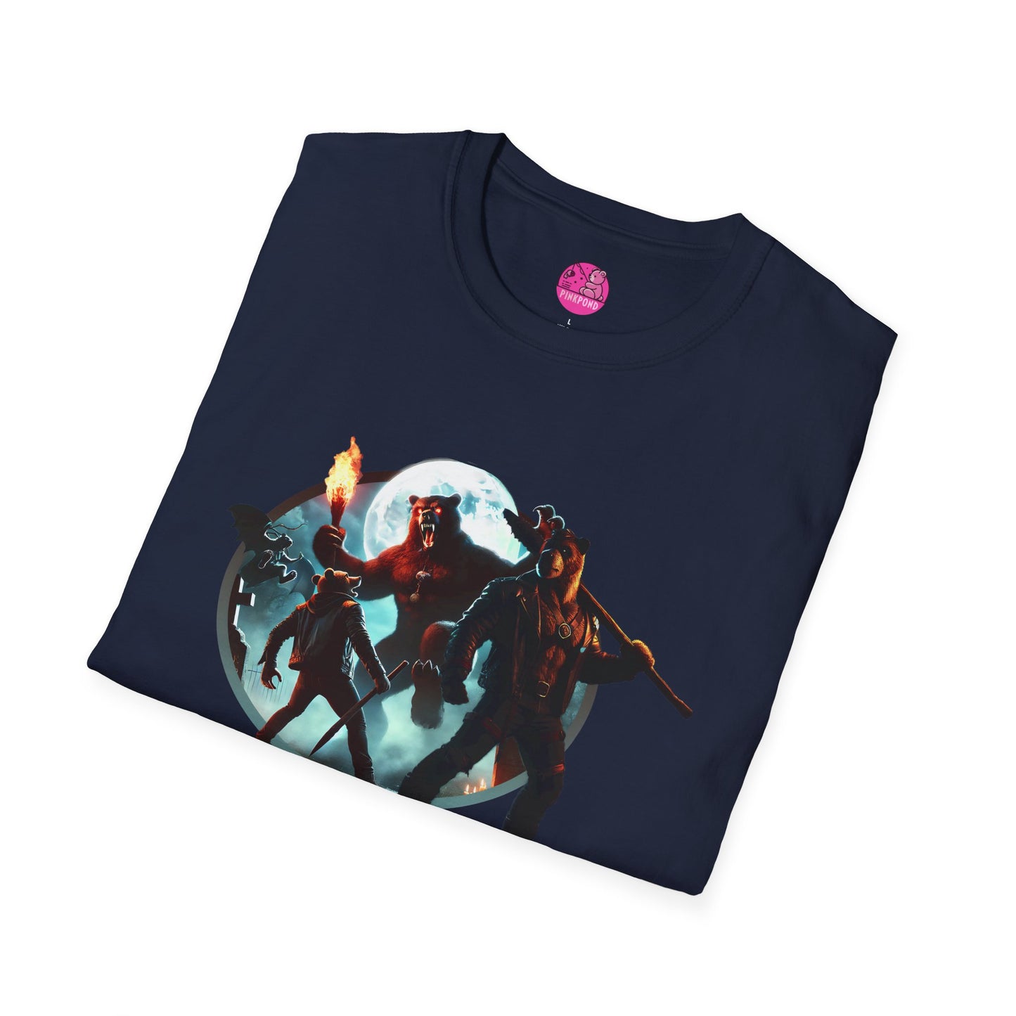 VampBear Slayer T-Shirt - Horror, Humour, and Chaos