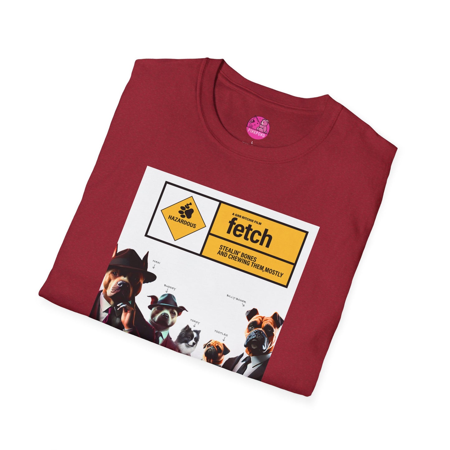 Movie Parody T-Shirt: Fetch A Bone-Heist Classic