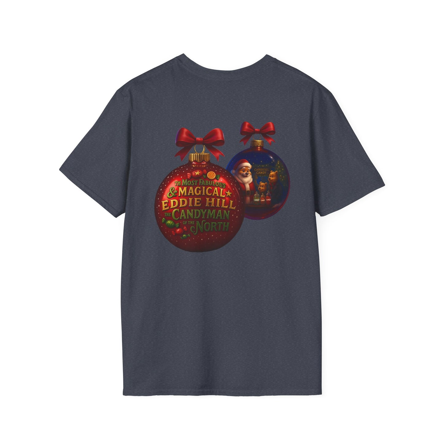 Carousel Candy Christmas T-Shirt — Eddie Hill, The Candyman of the North