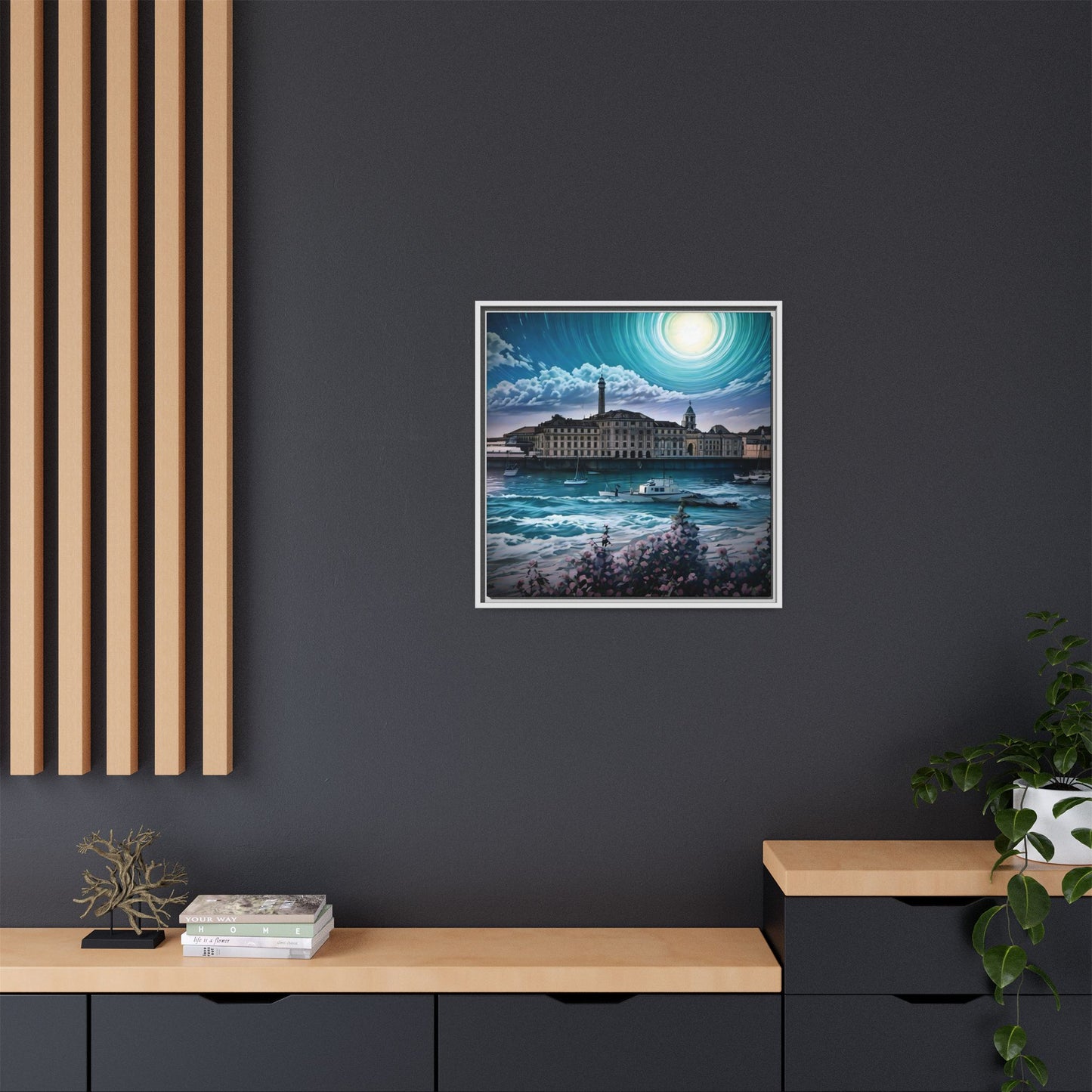 Tides of Time – Royal William Yard by Andrew McCarter - Canvas Print