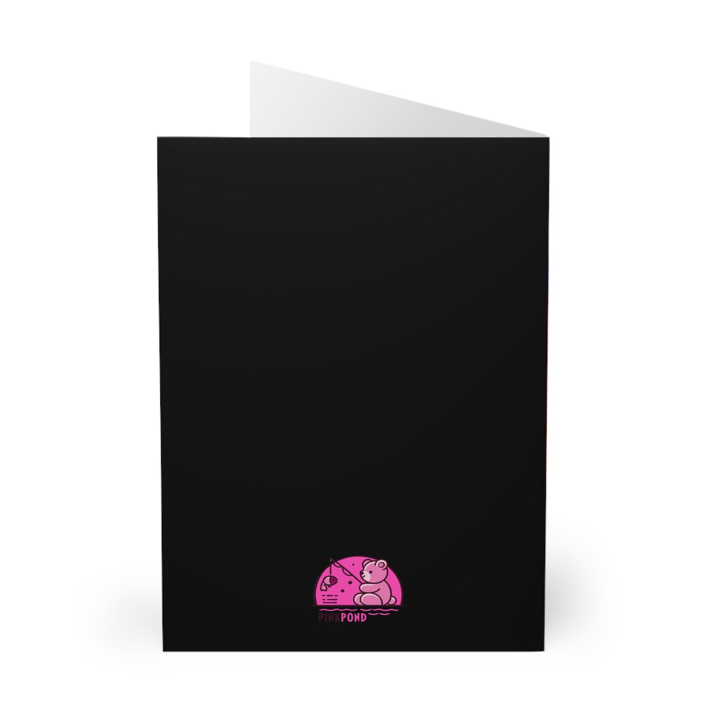 Bear Greeting Cards (5 Pack) - 'Jason - You've Got That Glow' Rainbow Brushstrokes Design