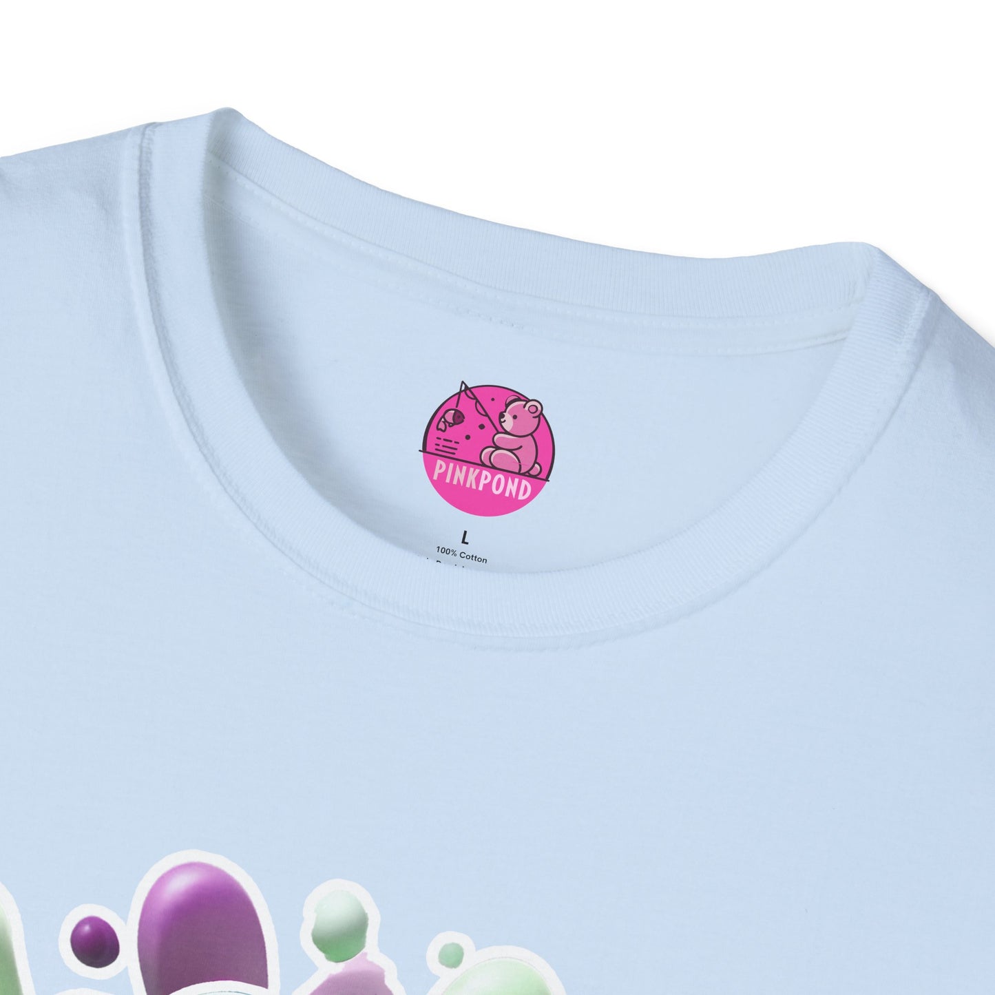Eugene the Elephant T-Shirt - Unisex Softstyle Tee with Big Ears and Playful Charm