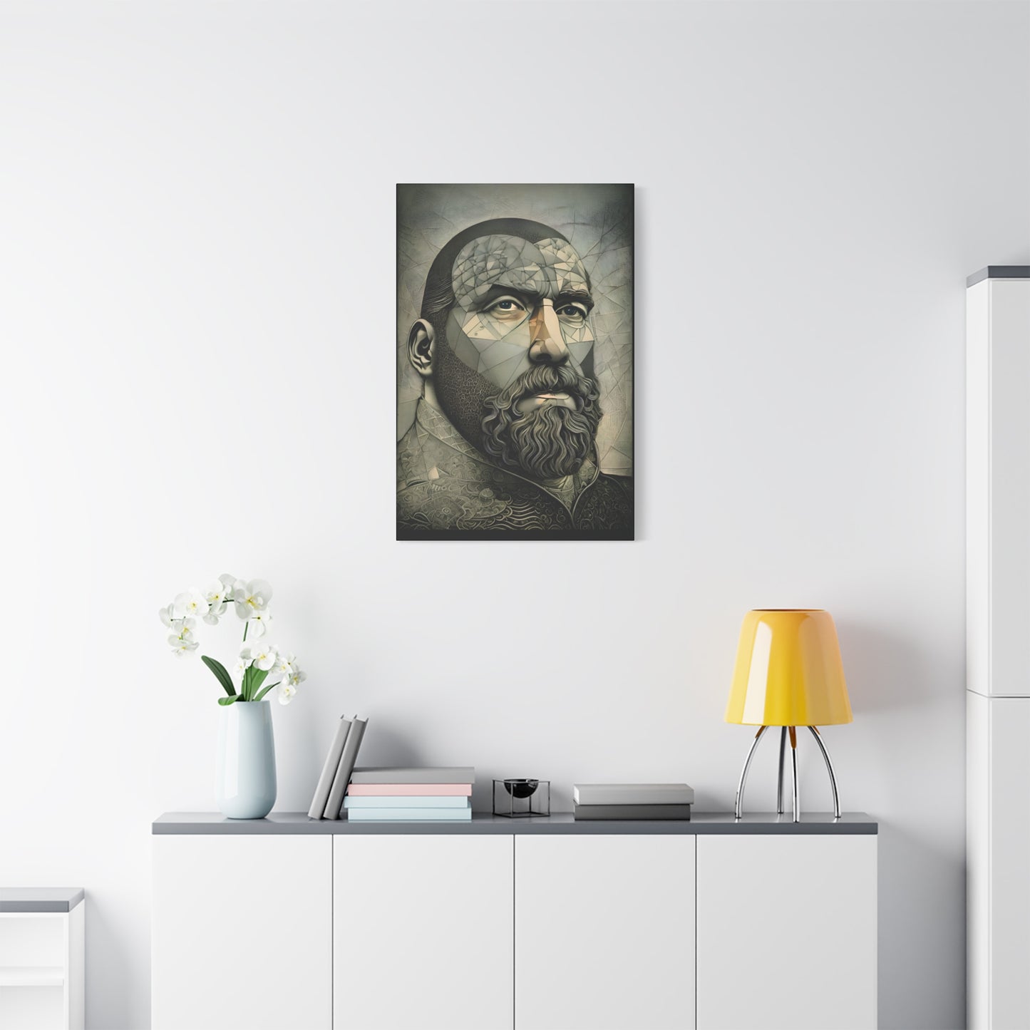 Fractured Peace - Fine Art Print by Andrew McCarter adapted from a drawing by David Lake