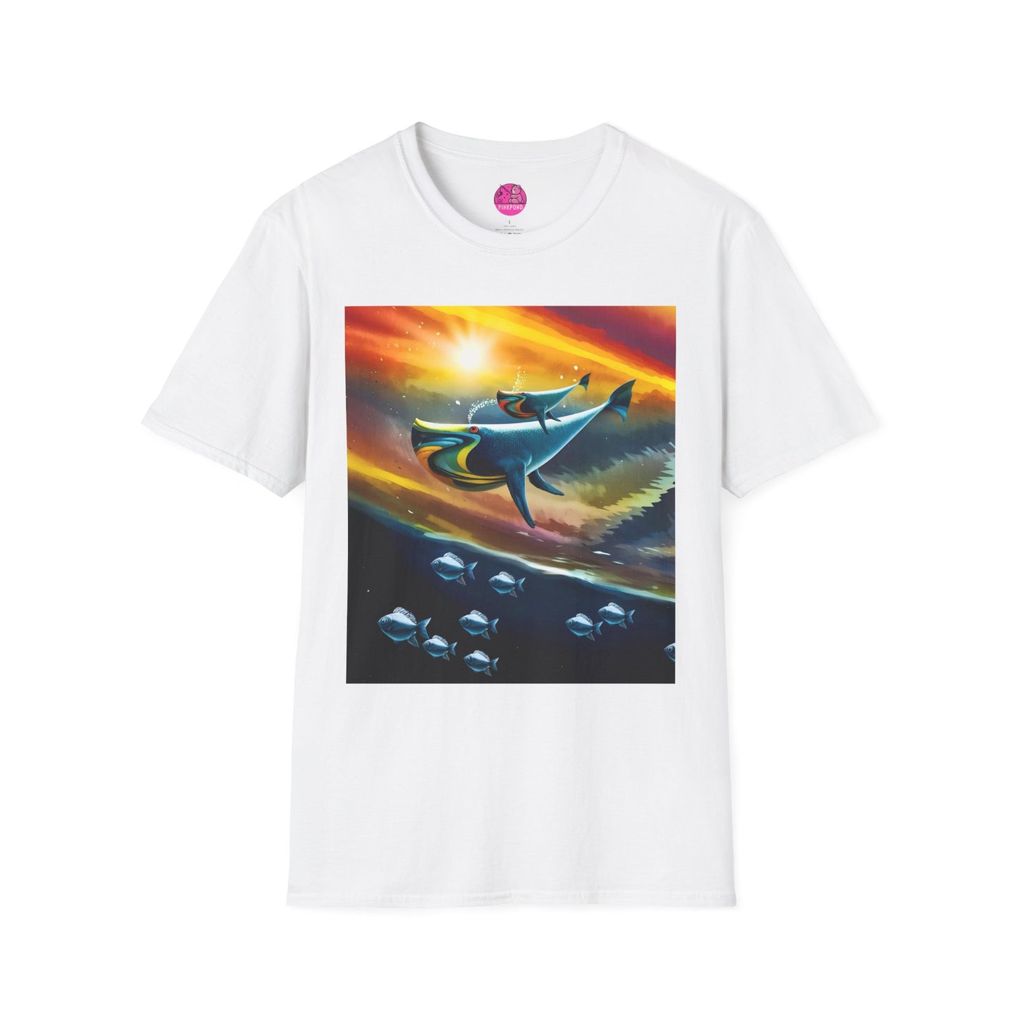 Celestial Whale Adventure T-Shirt