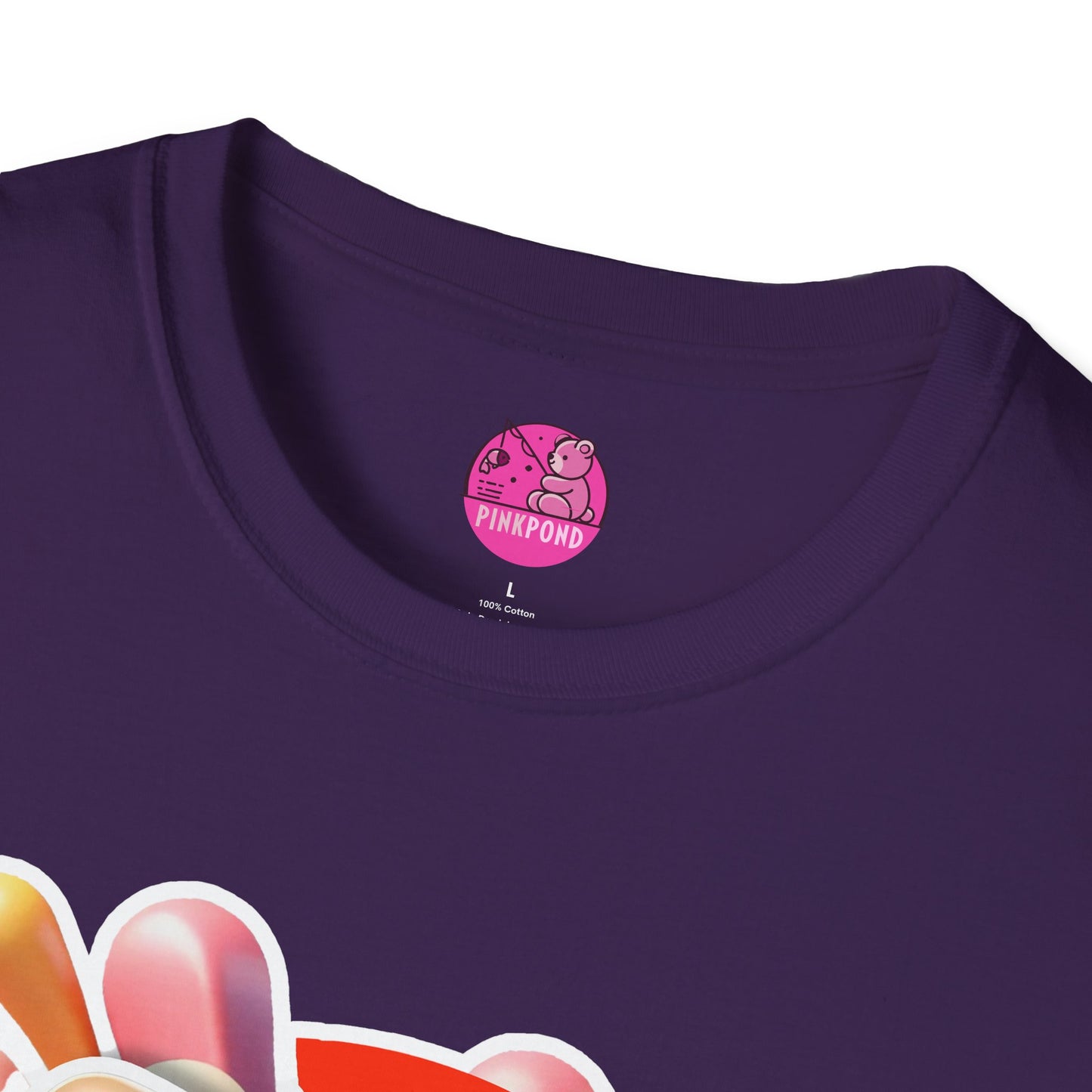 Katey Cat T-Shirt - Burst of Playful Energy | Unisex Softstyle