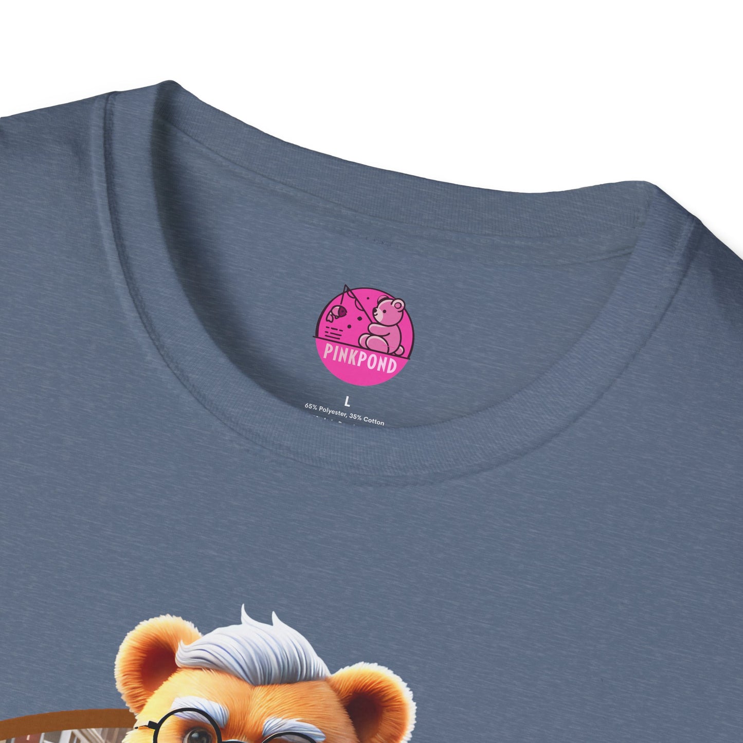 Big Bear T-Shirt - Bold, Comfortable Unisex Softstyle Tee with Playful Charm