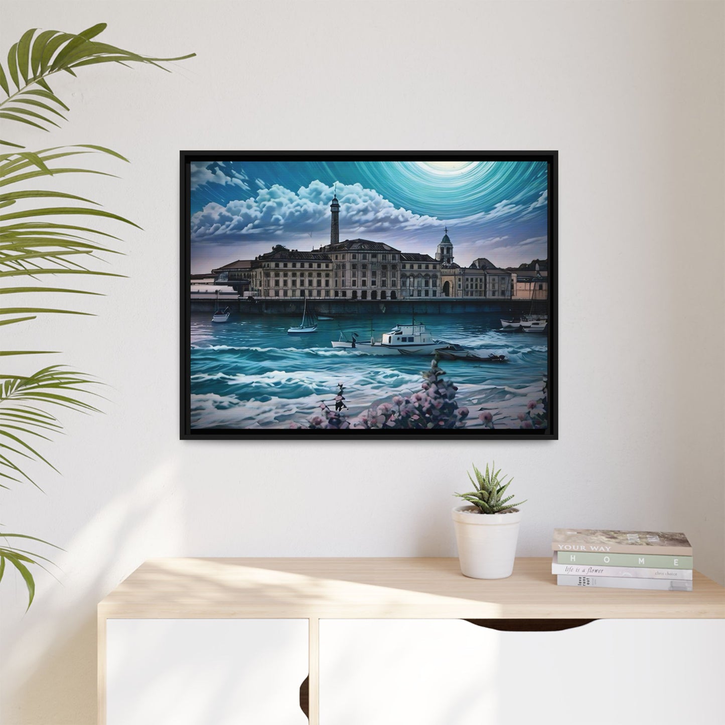 Tides of Time – Royal William Yard by Andrew McCarter - Canvas Print