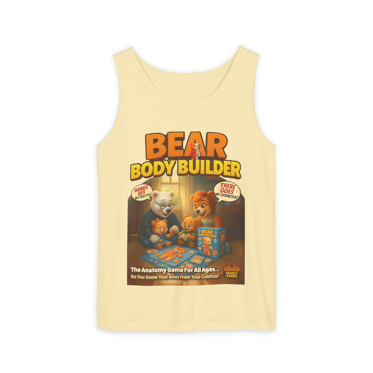 Bear Body Builder Parody Game Tank Top - Unisex
