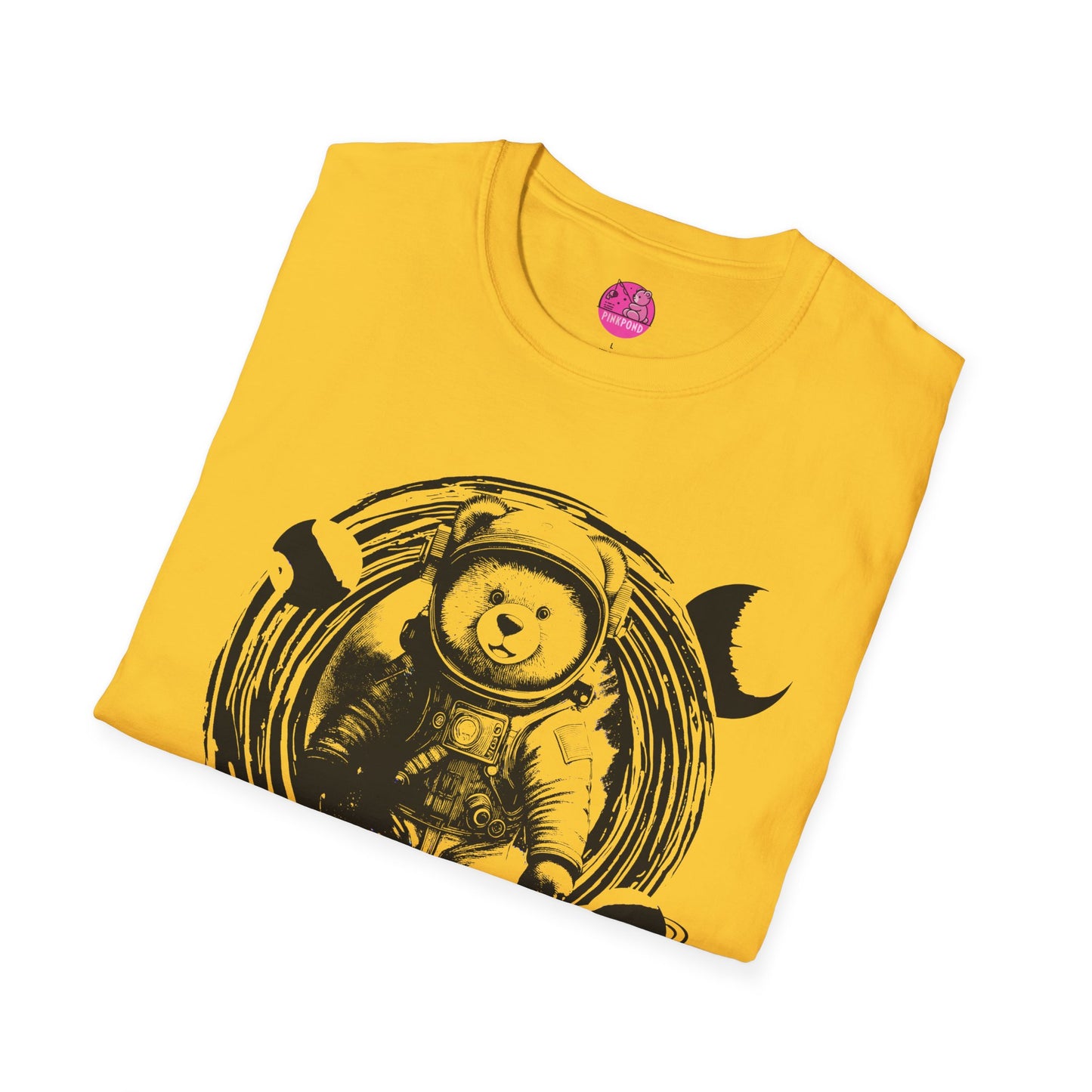 Galactic Explorer Cosmobear T-Shirt - Unisex Softstyle