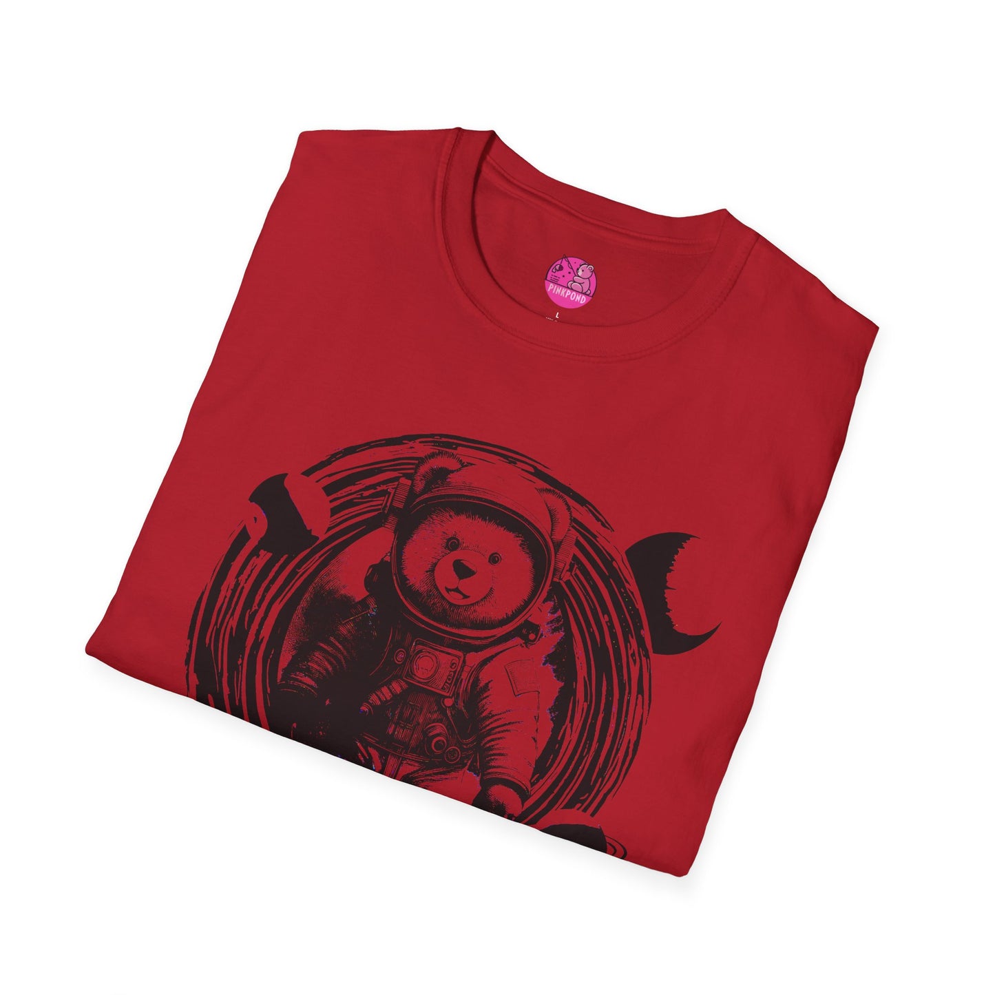 Galactic Explorer Cosmobear T-Shirt - Unisex Softstyle