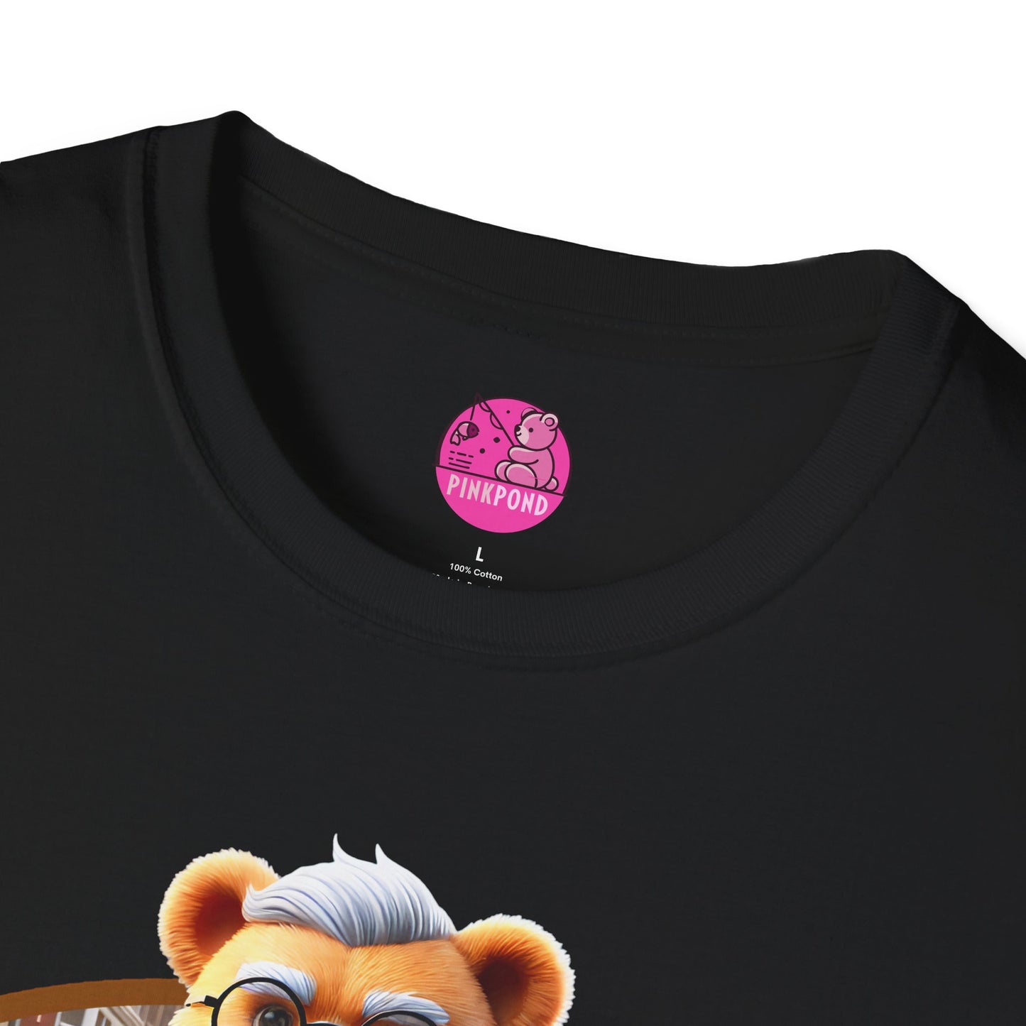 Big Bear T-Shirt - Bold, Comfortable Unisex Softstyle Tee with Playful Charm