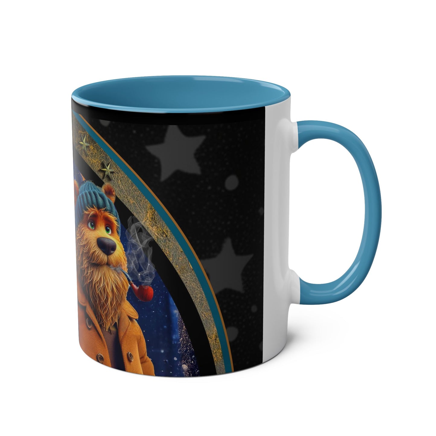 Mug - Barry & Barney Bear Affairs Two-Tone Coffee Mug, 11oz