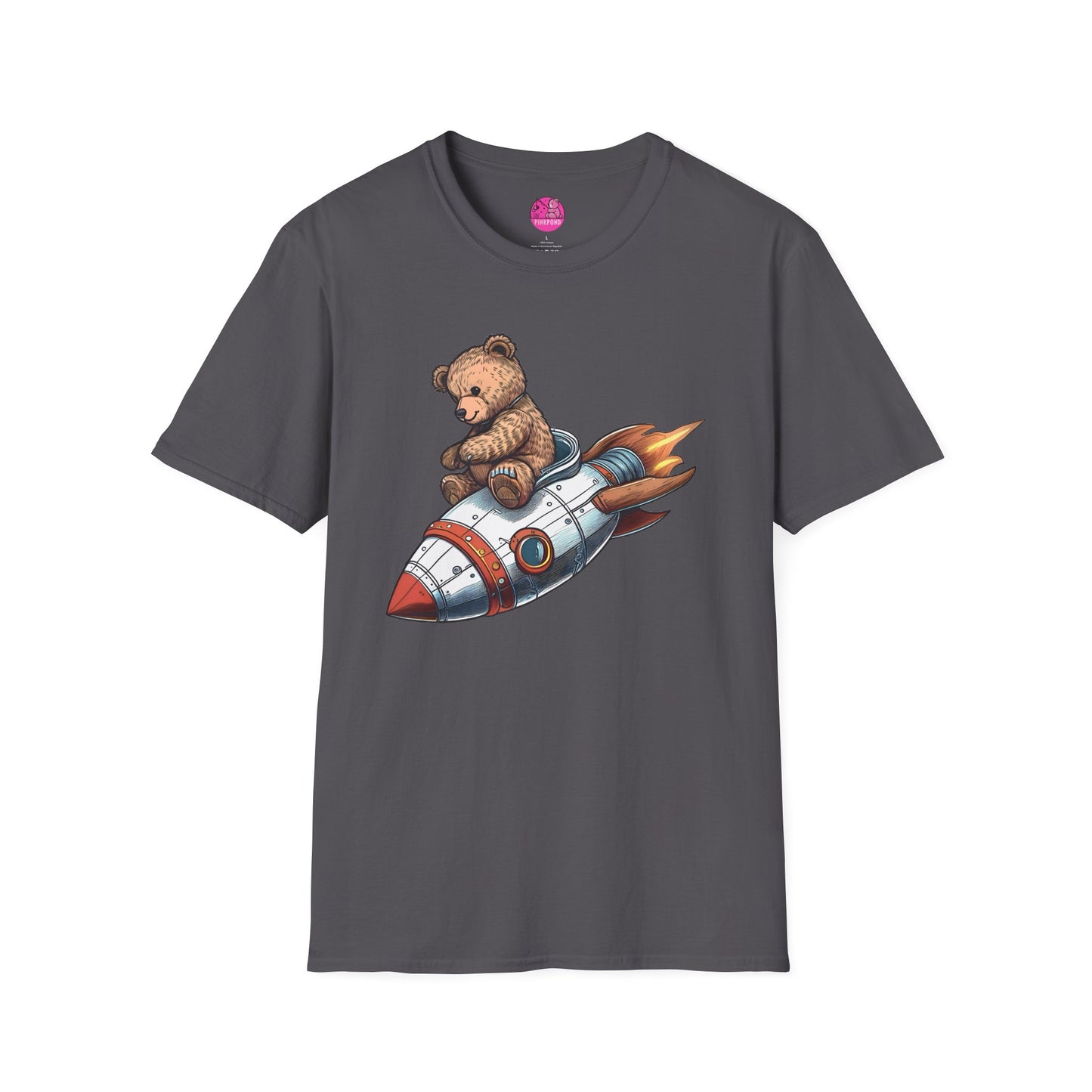 Rocket Bear Style 2 Unisex T-Shirt Design for Bear Fans
