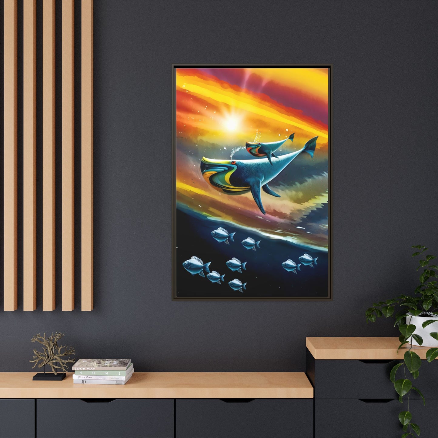 Celestial Whale by Andrew McCarter - Art Print