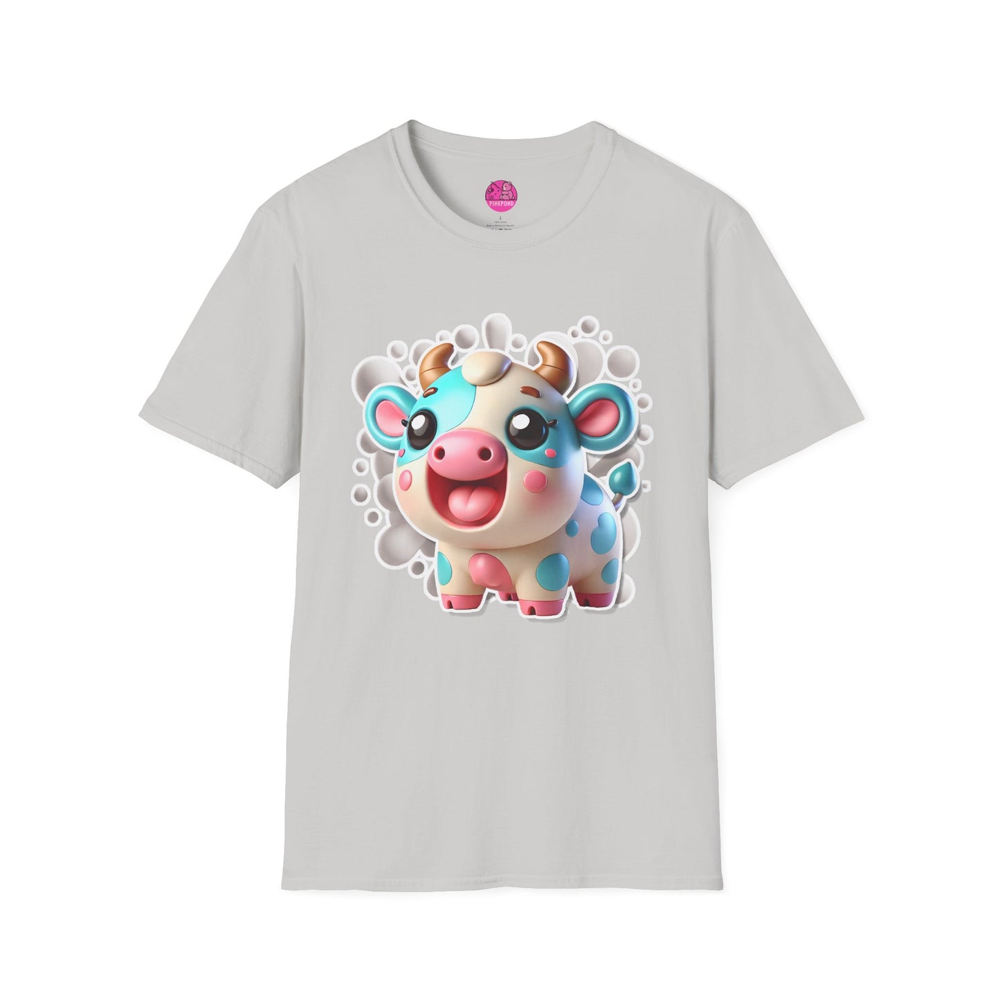Carmen the Cow T-Shirt - Cute Farmyard Tee for Fun Fashion Fans