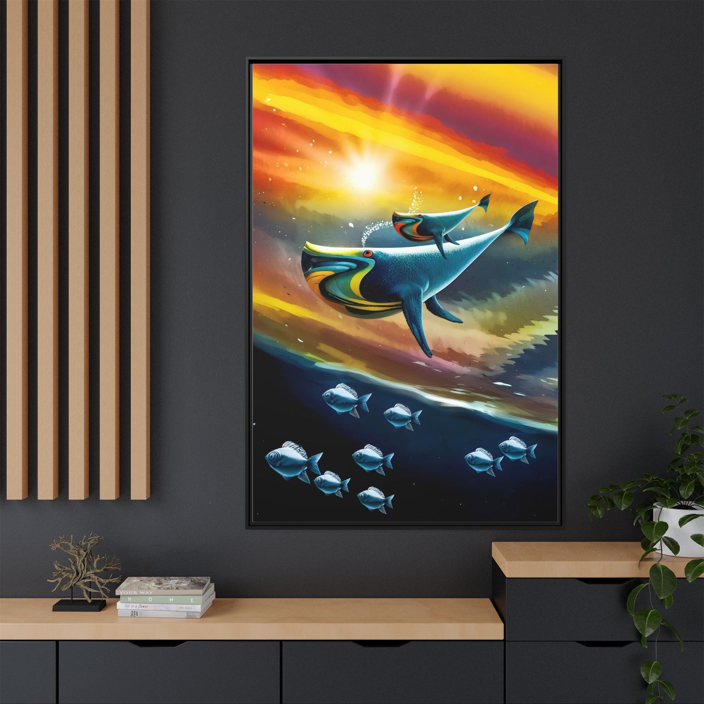 Celestial Whale by Andrew McCarter - Art Print