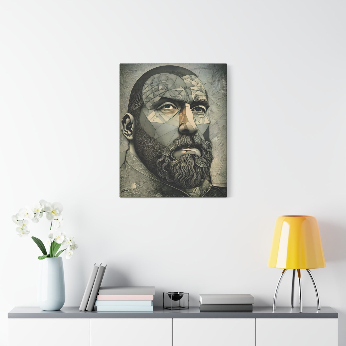 Fractured Peace -  Fine Art Print by Andrew McCarter adapted from a drawing by David Lake