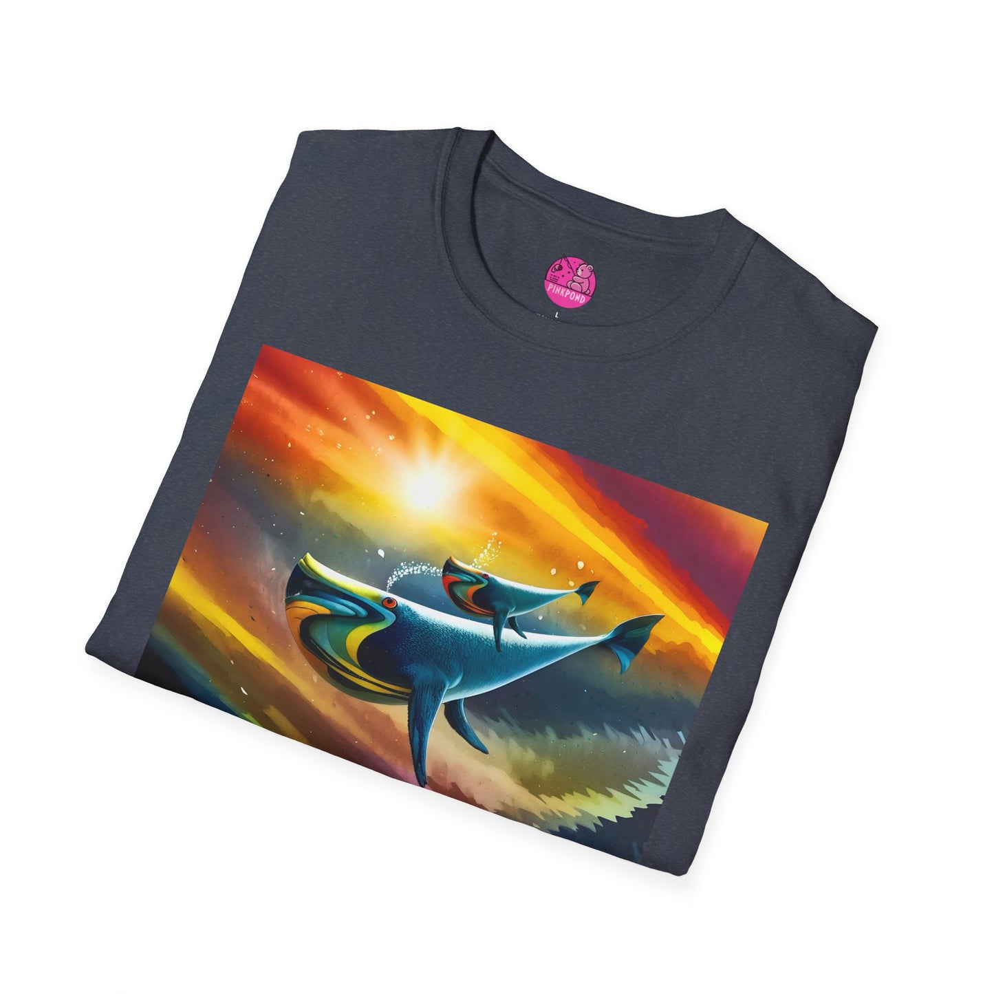 Celestial Whale Adventure T-Shirt