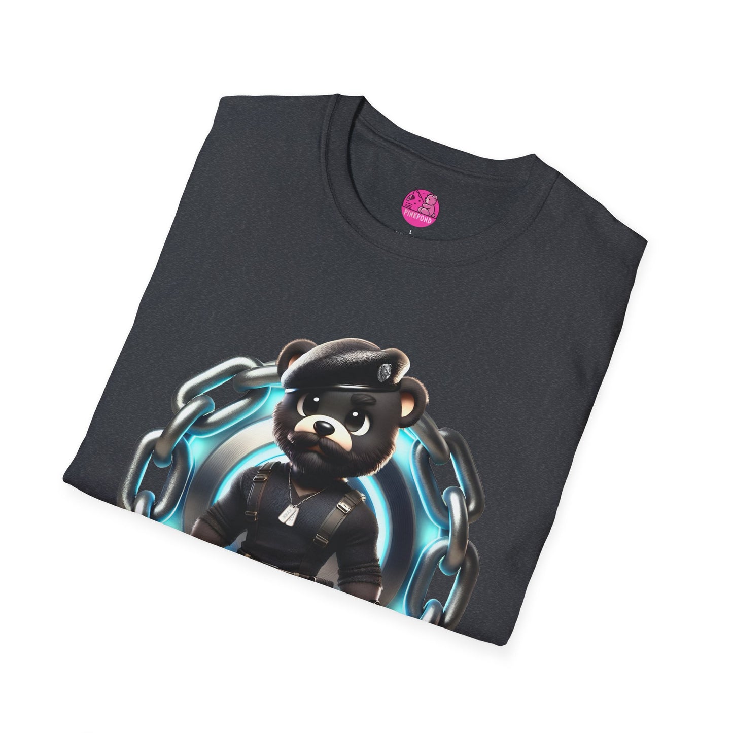 Colin the Combat Bear T-Shirt – Bold, Tactical, and Unstoppable